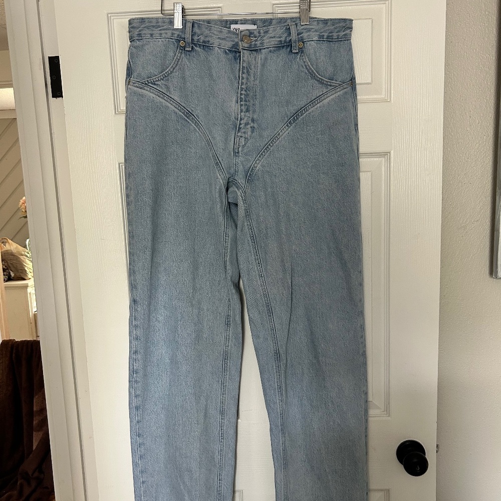 Zara wide-leg jeans